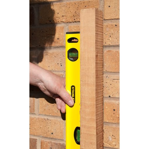 STANLEY vízmérték   800mm ALU-2-LIBELLA - CLASSIC BOX (növelt méretű libella, 0,5mm/m pontosság, ütéscsillapító végek)