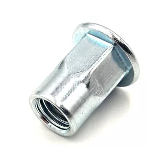   Szegecs anya Hatlapú-Laposperemű-ACÉL M  6 (  6x15/  9mm, 0.5-3.0)
