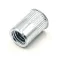 Szegecs anya Kerek-Lapos-Kisperemű-ACÉL M10 (S1-M10-SFL) Bordázott! DSU
