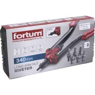   Szegecs anyahúzó 2-kar M 3,0-M12 - FORTUM 340mm (ALU-RÉZ-ACÉL-INOX) 