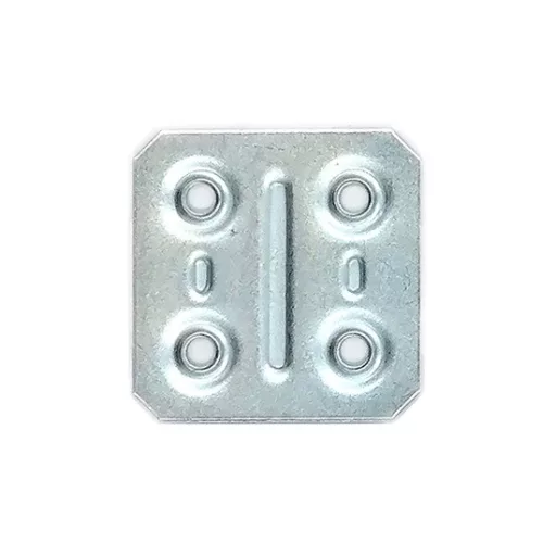 Szegezőlemez-EGYENES   40x  40x1,0mm  - HORGANYZOTT