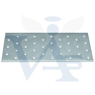 Szegezőlemez-EGYENES   40x160x2,0mm  - HORGANYZOTT