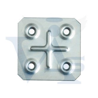   Szegezőlemez-EGYENES   45x  45x1,0mm  - HORGANYZOTT összekötő lemez