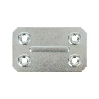 Szegezőlemez-EGYENES   67x  40x1,0mm  - HORGANYZOTT