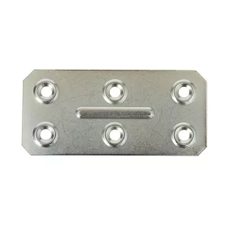 Szegezőlemez-EGYENES   86x  40x1,0mm  - HORGANYZOTT
