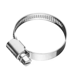   Bilincs-W2   9mm   25-  40 GUFERO  - W2-INOX (ACÉL csavar és INOX pánt)