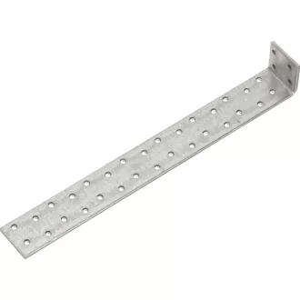   Szegezőlemez-SAROK   40x  20x180x2,0mm  - HORGANYZOTT (beton-horgony)