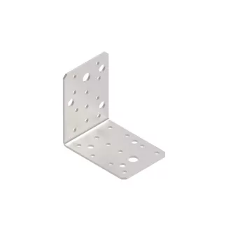 Szegezőlemez-SAROK   90x  90x  65x2,5mm  - HORGANYZOTT