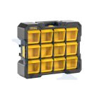 STANLEY Szortimenter táska FMST81077-1 - FATMAX Billenőfiókos (ütésálló fedélrész, alacsony kivitel, összeépíthető)