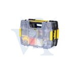 STANLEY Szortimenter táska STST1-71197 -SORTMASTER® műanyagcsatos (összecsatolható, 2 oldara nyitható)