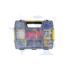 STANLEY Szortimenter táska STST1-71197 -SORTMASTER® műanyagcsatos (összecsatolható, 2 oldara nyitható)