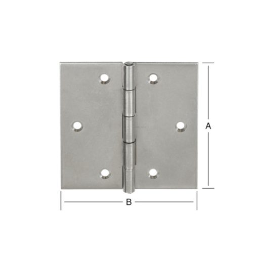 Csuklóspánt-A2 normál  70x  70mm INOX -Rozsdamentes (  70x  70x1,2mm)