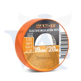   Szigetelő szalag 20x19mm ELECTRICAL TAPE - HANDY NARANCSSÁRGA