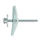 Billenőhorog Menetes csappal M-3x  90mm rugós - SPO390