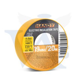 Szigetelő szalag 20x19mm ELECTRICAL TAPE - HANDY SÁRGA