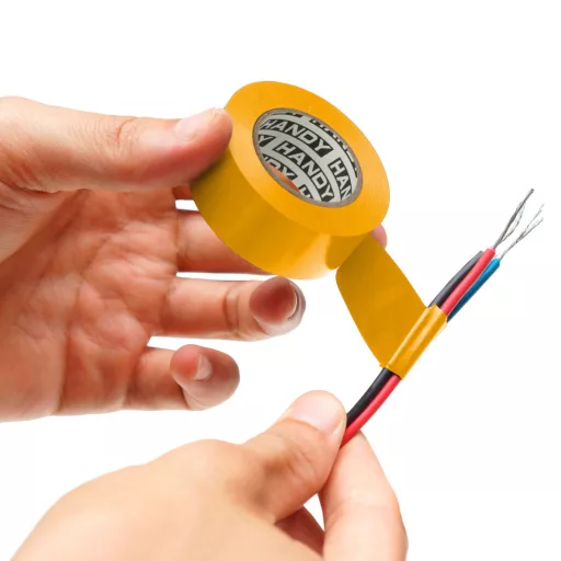 Szigetelő szalag 20x19mm ELECTRICAL TAPE - HANDY SÁRGA