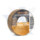 Szigetelő szalag 20x19mm ELECTRICAL TAPE - HANDY BARNA