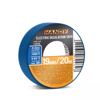 Szigetelő szalag 20x19mm ELECTRICAL TAPE - HANDY KÉK