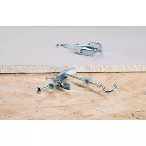 Billenőhorog Menetes csappal M-3x  90mm rugós - SPO390