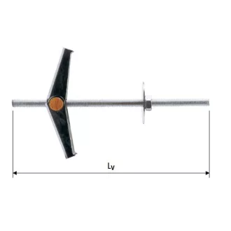 Billenőhorog Menetes csappal M-4x100mm rugós - FHAN04