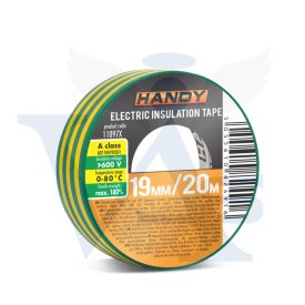   Szigetelő szalag 20x19mm ELECTRICAL TAPE - HANDY ZÖLD-SÁRGA