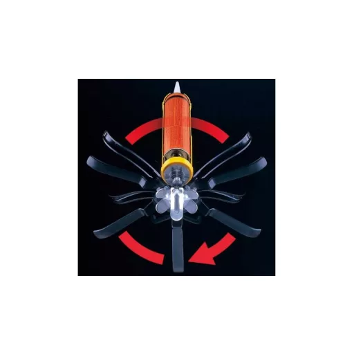 TAJIMA kitt kinyomó Ipari használatra - CONVOY JUST kemény anyagokhoz is "Twin Thrust" (JAPÁN)