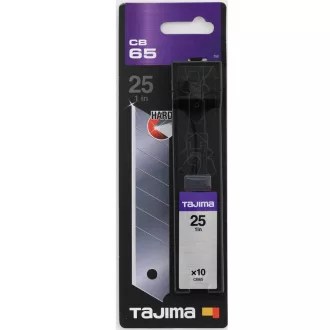   TAJIMA pvc vágó tartalék penge CB65-RB 25mm - RAZAR BLACK Fekete 10db/csom (JAPÁN)