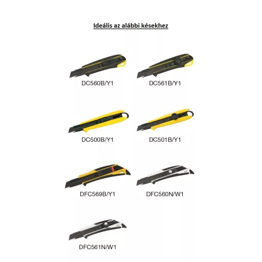 TAJIMA pvc vágókés-tok DC-LSF - DC/LC-560/561 késekhez (JAPÁN)