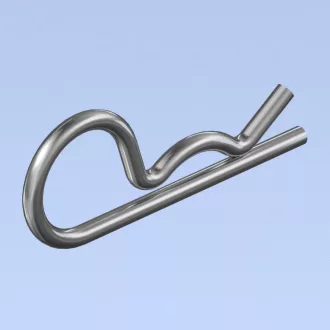 Tengelybiztosító-SZ   5,0x110 DIN11024  - RUGÓS Szimpla