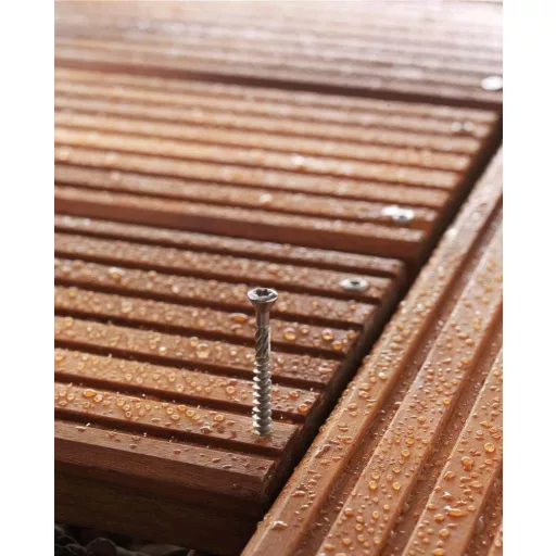 Teraszépítőcsavar-A2 4,0x  40 TORX T20  - (C-1 acél) ROZSDAMENTES