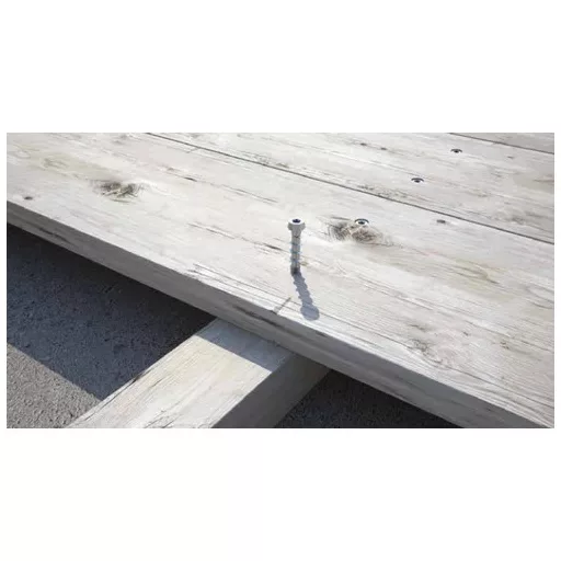 Teraszépítőcsavar-A2 4,5x  50 TORX T20  - (C-1 acél) ROZSDAMENTES