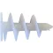 Tipli műanyag     4,5x  48 POLISZTIROLHOZ  - CSAVARMENETES TORX-30   50mm