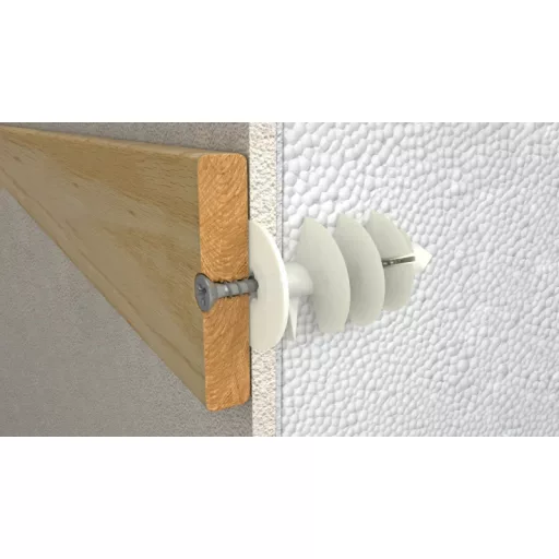 Tipli műanyag     4,5x  48 POLISZTIROLHOZ  - CSAVARMENETES TORX-30   50mm
