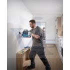 BOSCH akkumulátoros Fúrókalapács SDS-PLUS GBH-185-LI - Koffer, + kiegészítő fogantyú (1,9 Joule ütőerő)