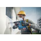 BOSCH akkumulátoros Fúrókalapács SDS-PLUS GBH-185-LI - Koffer, + kiegészítő fogantyú (1,9 Joule ütőerő)