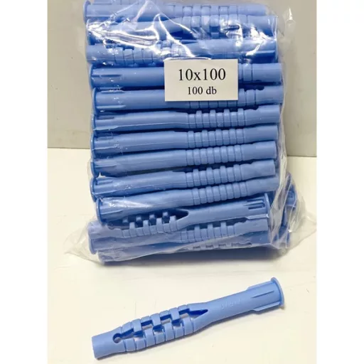 Tipli műanyag 10x100 PEREMES KÉK-UNI  - MAGYAR (blau)
