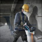 BOSCH akkumulátoros Sarokcsiszoló 125mm GWS-180-LI - 700W, Kiegyensúlyozott kialakítás és keskeny nyél (akku és töltő nélkül)