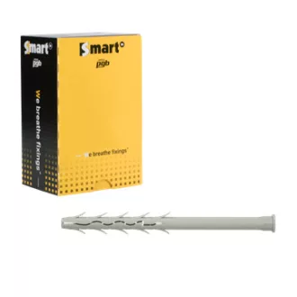   Tipli műanyag 12x260 PEREMES - SZÜRKE SMART (8-as csavarhoz)