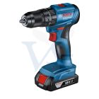BOSCH akkumulátoros Fúró-Csavarozó GSR-185-LI - koffer (2x2,0Ah/18V)