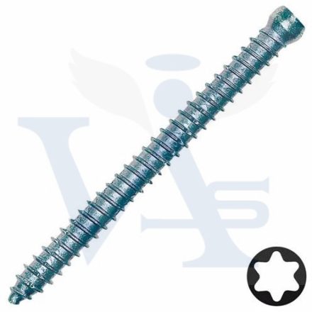 Tokrögzítő csavar Cilinder-Fejű 7,5x182mm TX-30  - TORX-30 IMPORT "Kisfejű" (100db/doboz)