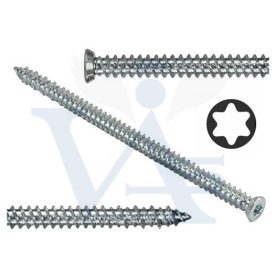   Tokrögzítő csavar Süllyesztett-Fejű 7,5x 202mm TX-30  - TORX-30 IMPORT (100db/doboz)