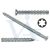 Tokrögzítő csavar Süllyesztett-Fejű 7,5x 212mm TX-30  - TORX-30 IMPORT (100db/doboz)