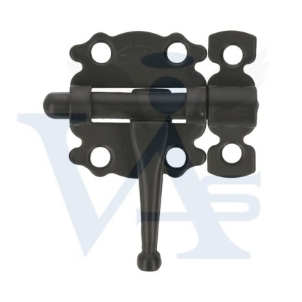 Tolózár   60mm BAJONETT Díszes SPANYOL N°6119/  60x  87 AMIG Mod.484 Festett FEKETE