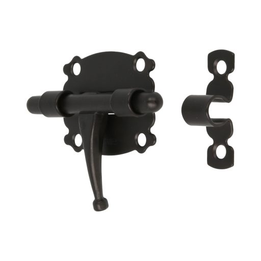 Tolózár   60mm BAJONETT Díszes SPANYOL N°6119/  60x  87 AMIG Mod.484 Festett FEKETE