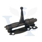 Tolózár   60mm BAJONETT Díszes SPANYOL N°6119/  60x  87 AMIG Mod.484 Festett FEKETE