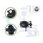 Tolózár   60mm BAJONETT Díszes SPANYOL N°6119/  60x  87 AMIG Mod.484 Festett FEKETE