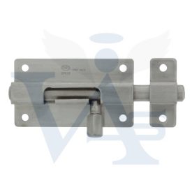 Tolózár 100mm BAJONETT  INOX, szögletes - AMIG Mod.800