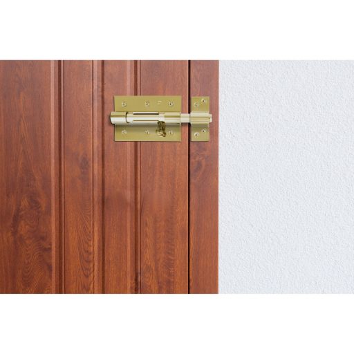 Tolózár 100mm BAJONETT Lakatolható SPANYOL N°844  /100x  64mm AMIG Mod.454 SÁRGARÉZ bevonat