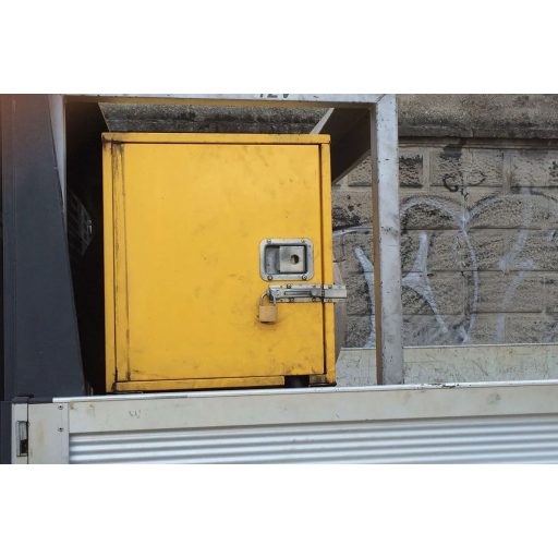 Tolózár 180mm - IBFM-36 lakatolható (erős-lapos acélból) Olasz imp. (  6mmx16mm)