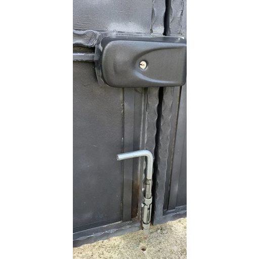 Tolózár 230mm BAJONETT-Kapu-IBFM  - N°67/a (kapu tolózár ERŐS)